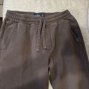 Hollister Men's Chocolate Joggers